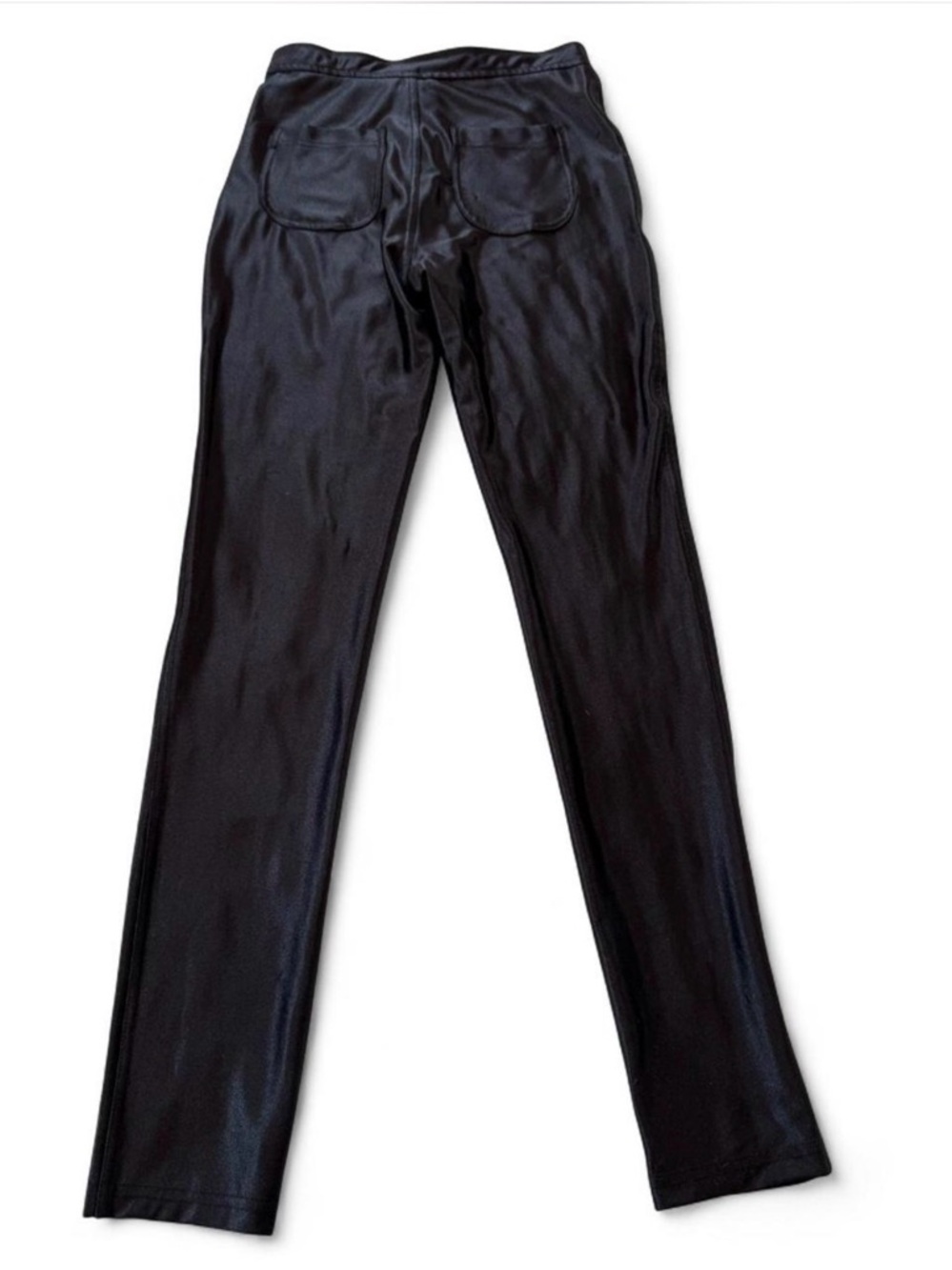 American Apparel Black Disco Leggings - Picture 5 of 9